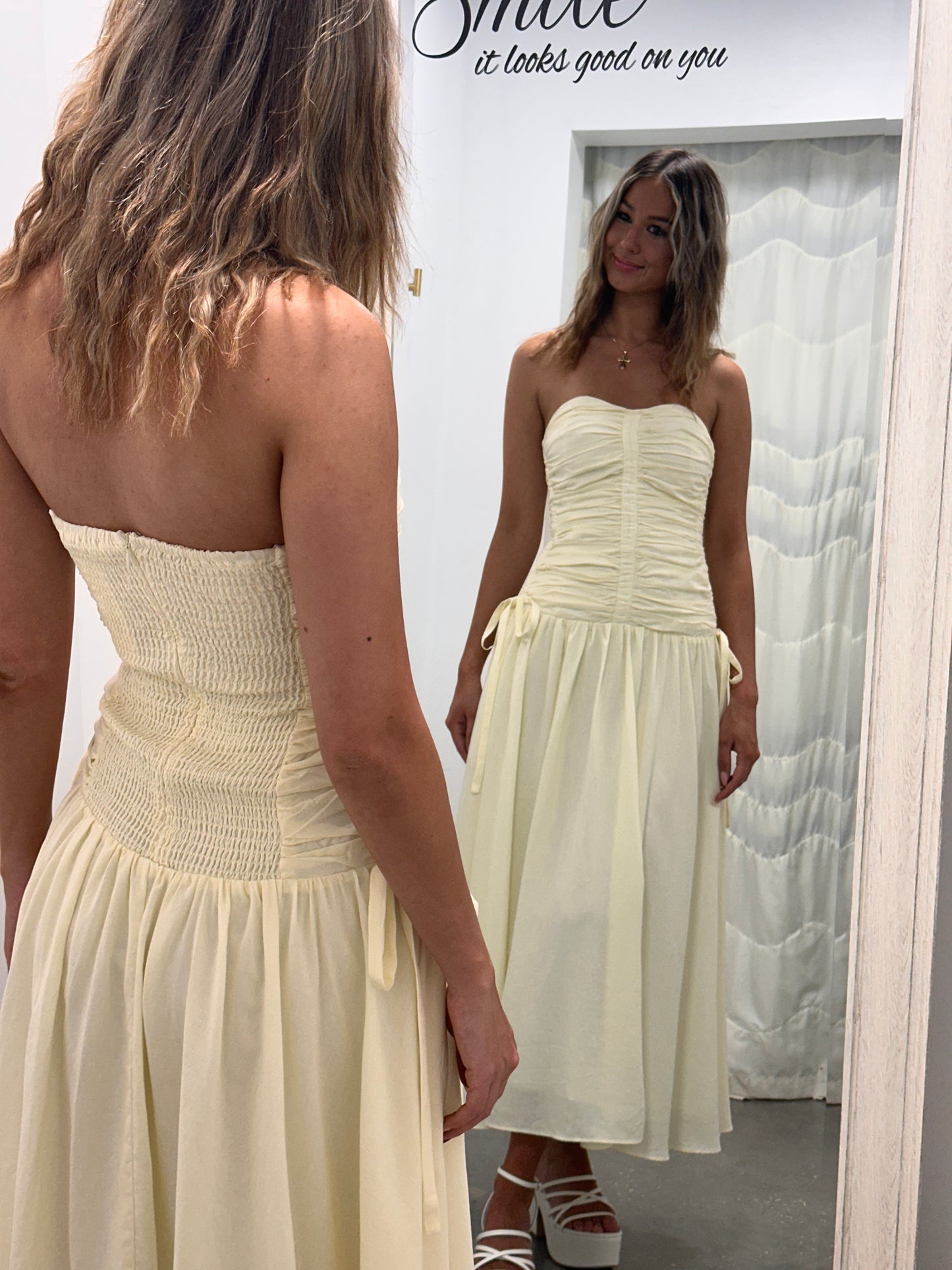 Zori Strapless Maxi Dress