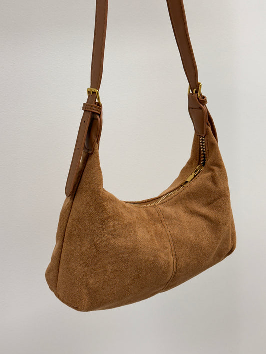 Suede Shoulder Bag