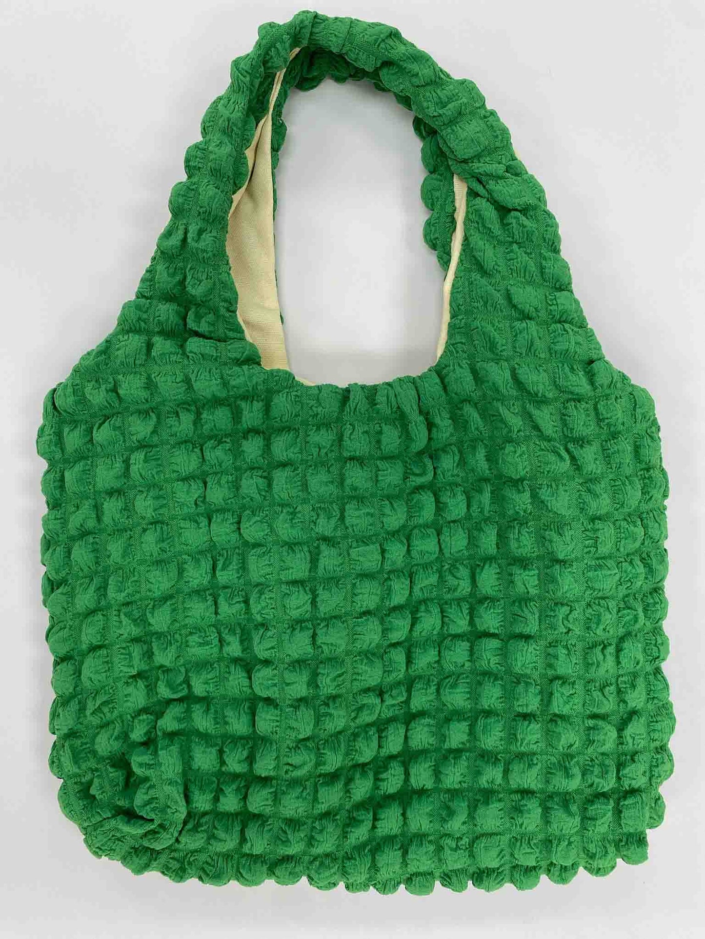 Bubble Fabric Shoulder Bag