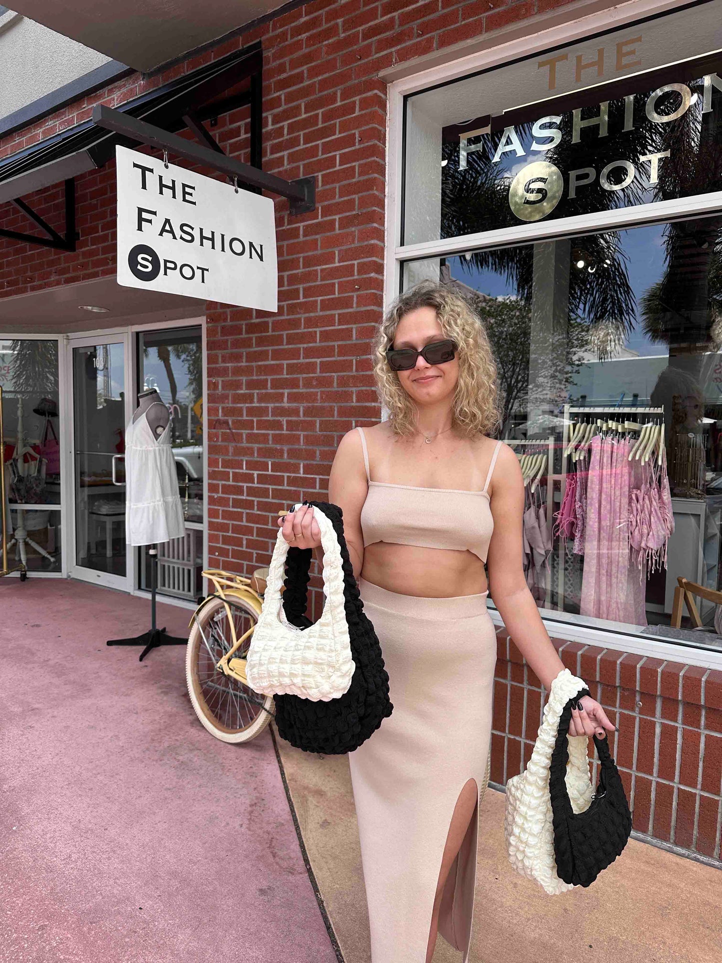 Bubble Shoulder Bag