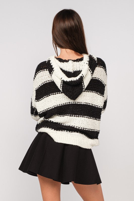 Chunky Knit Hoody