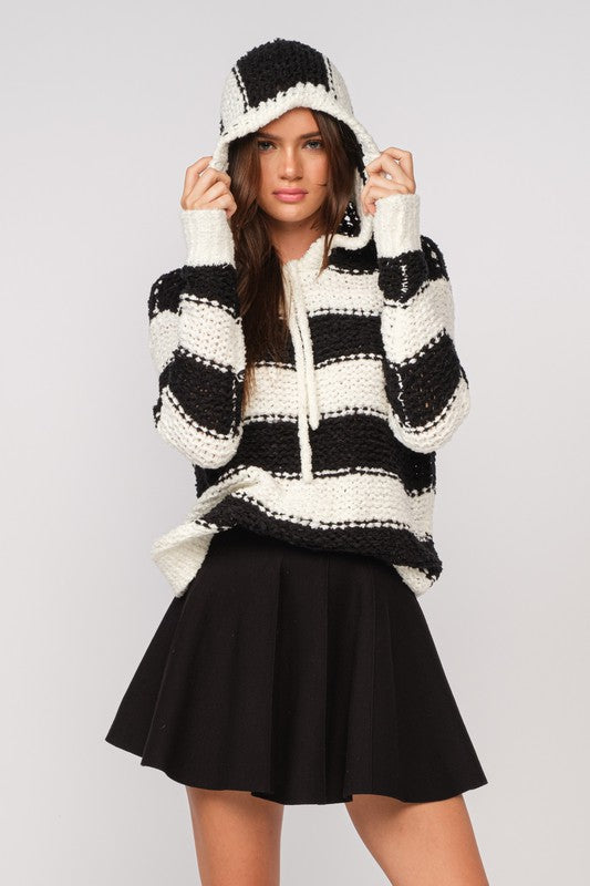 Chunky Knit Hoody