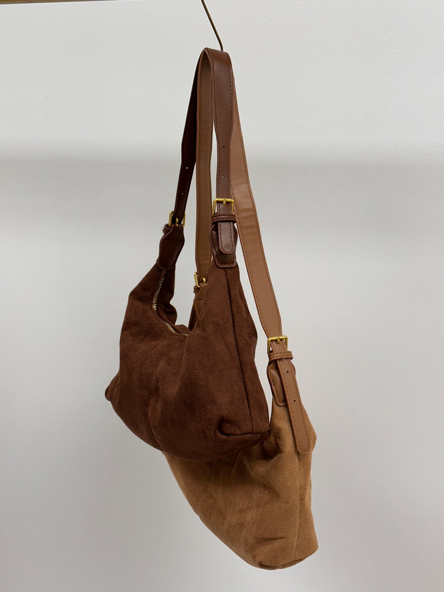Suede Shoulder Bag