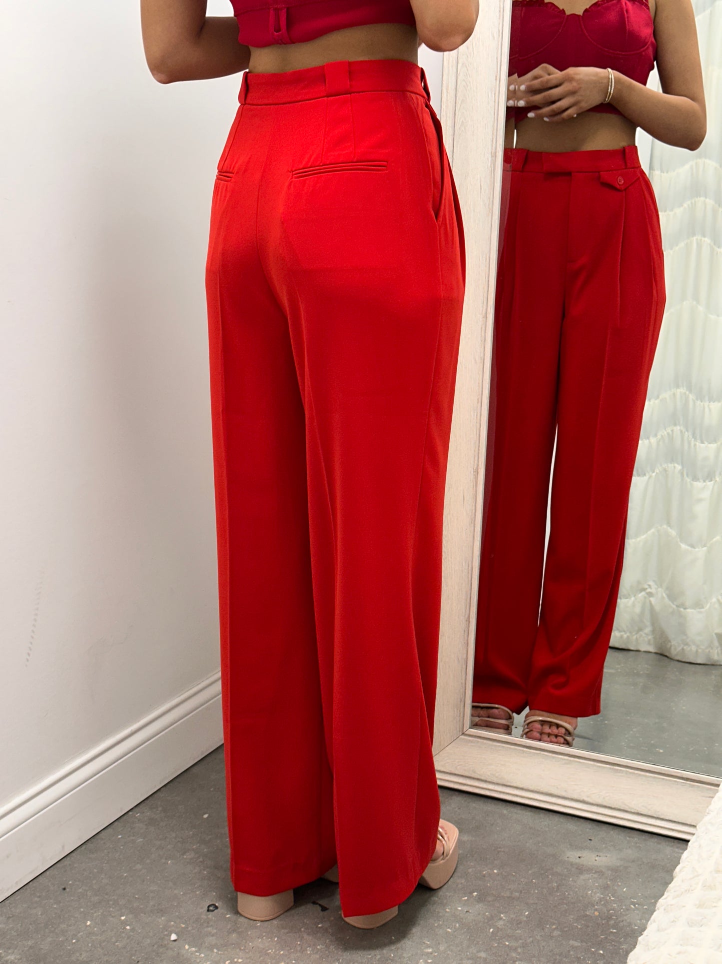 Bryony High Waisted Trouser Pants