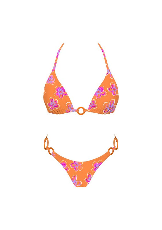 Malibu Drives Neon Bikini Set