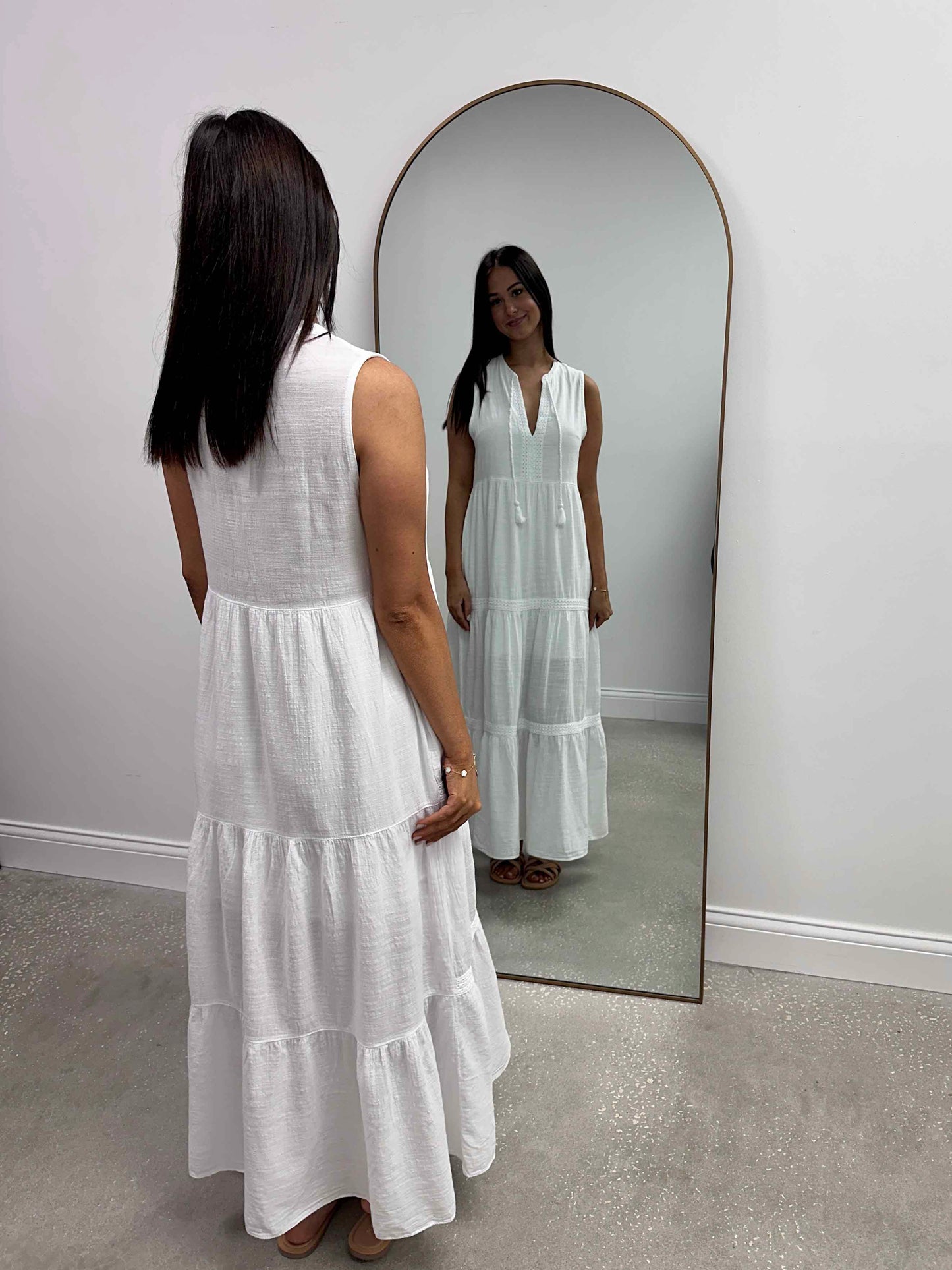 Naomi Tassel Maxi Dress