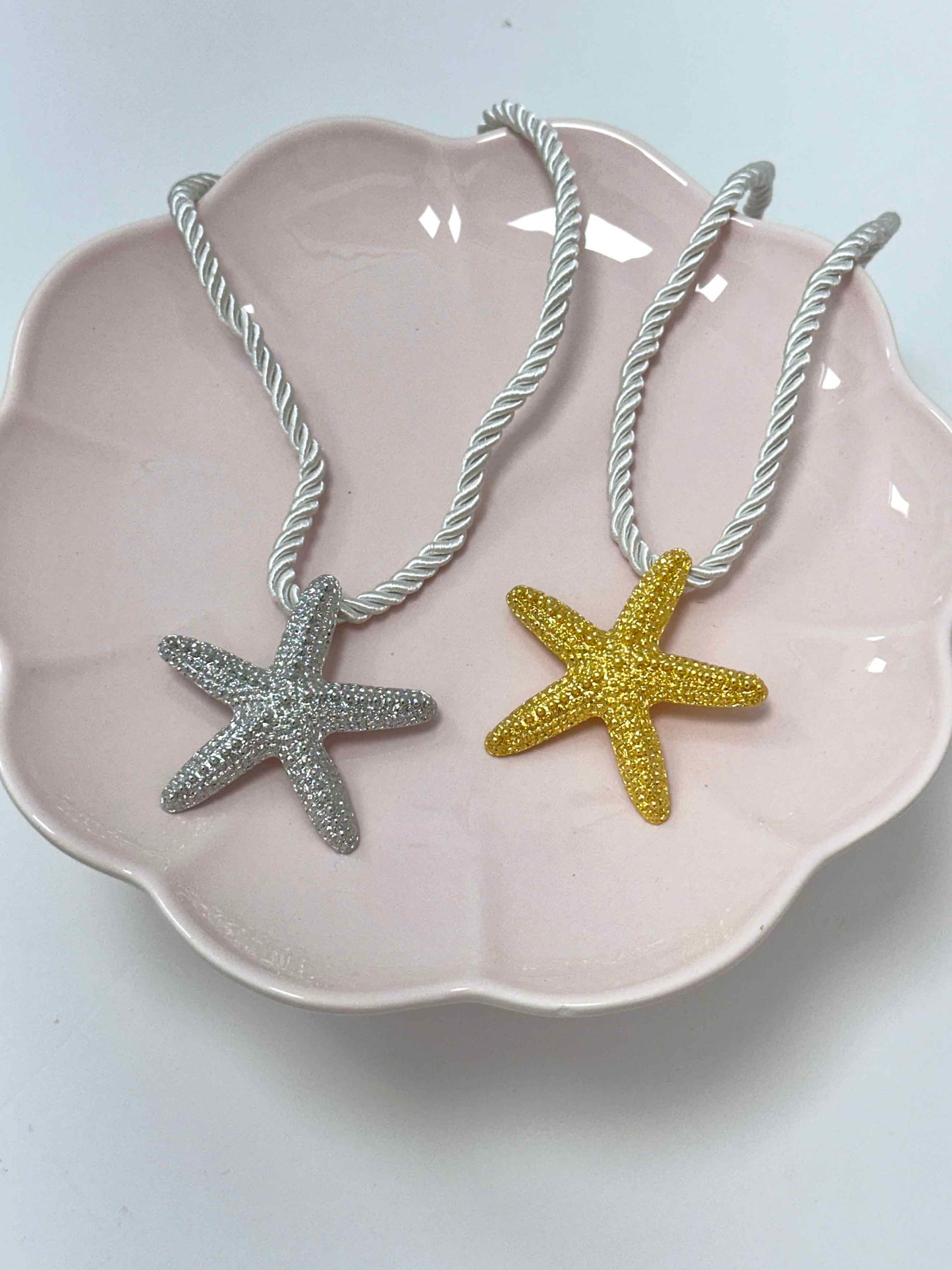 Oversized Starfish Rope Necklace