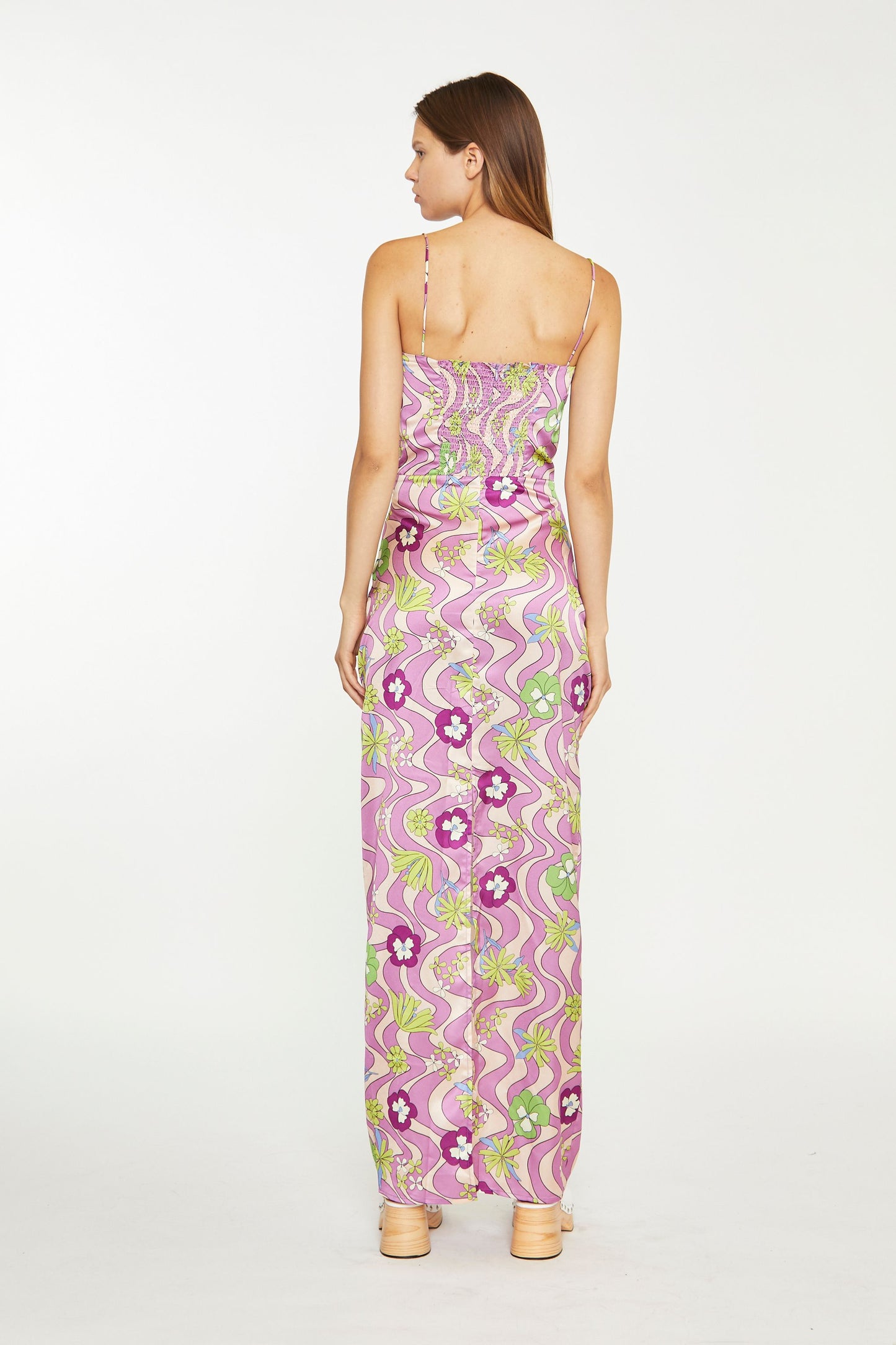 Purple Swirl Maxi Dress