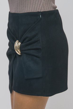 Gold Detail Mini Skort
