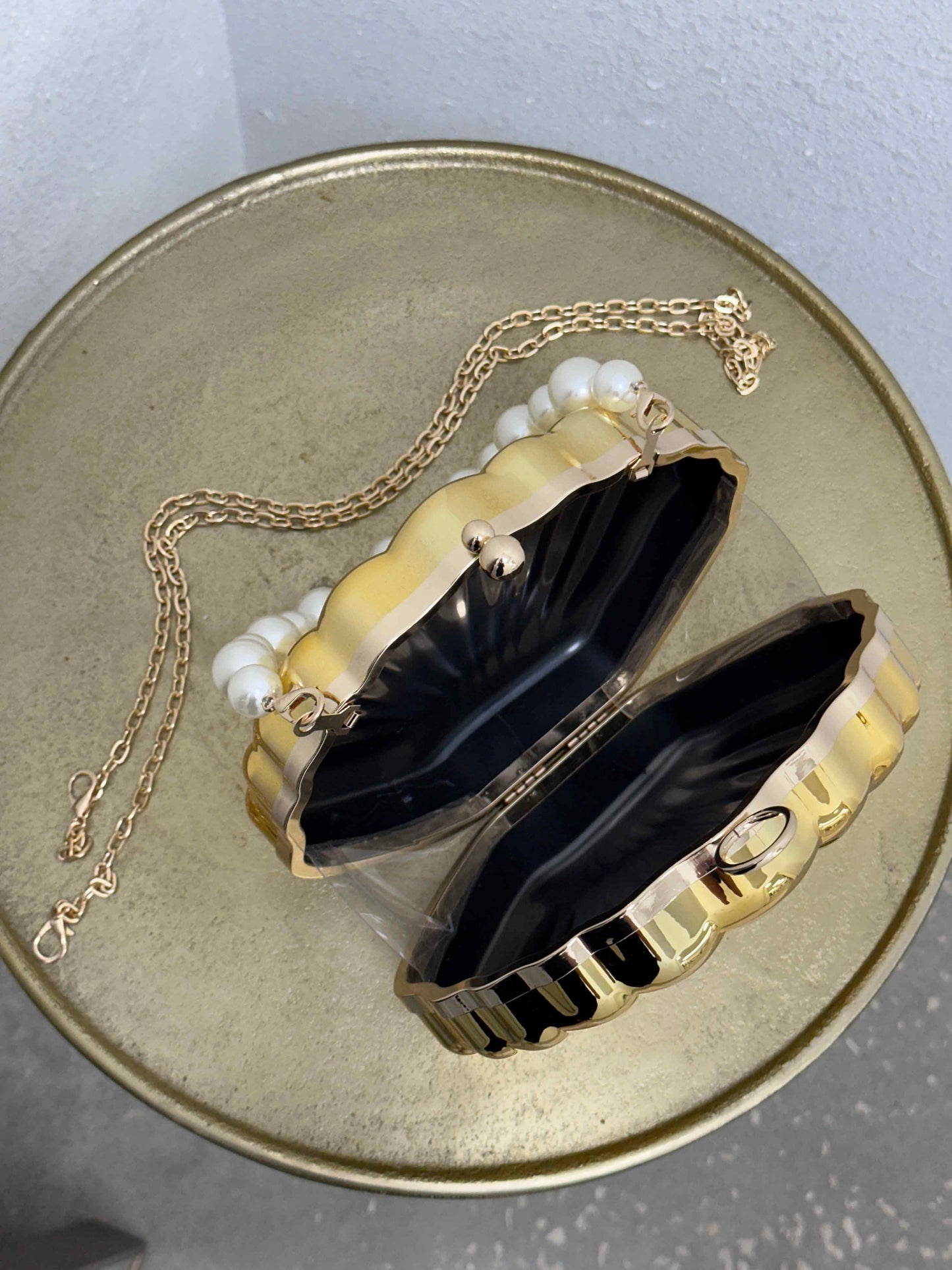 Shell Clutch Bag