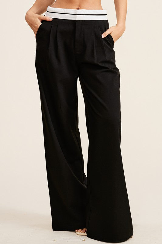 Taurus Contrast Waistband Pants