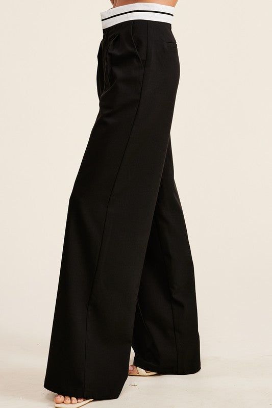Taurus Contrast Waistband Pants