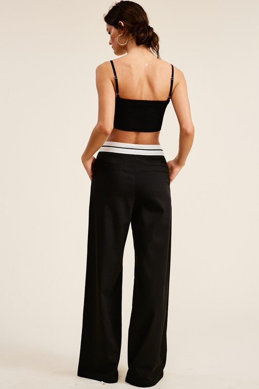 Taurus Contrast Waistband Pants