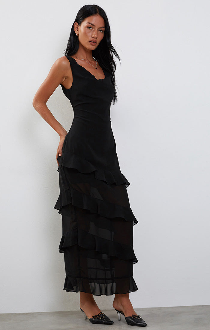 Otna Ruffle Dress