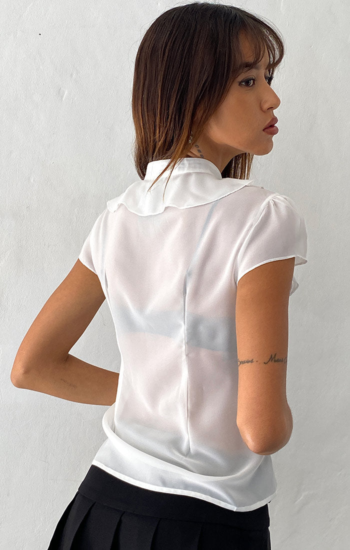 Lada Tie Detail Blouse