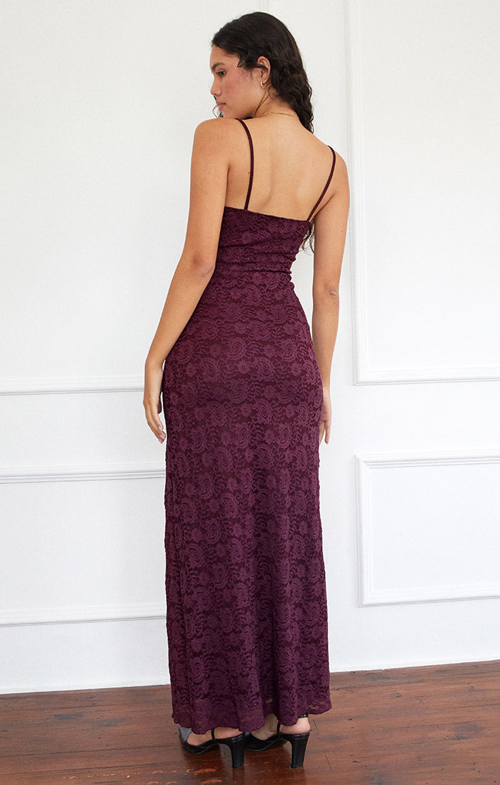 Darsih Paisley Lace Maxi Dress