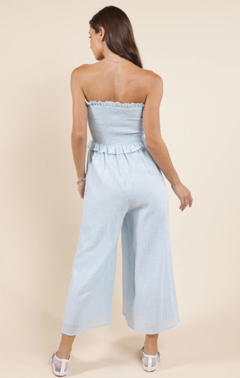 So Cal Smocked Bodice Jumpsuit