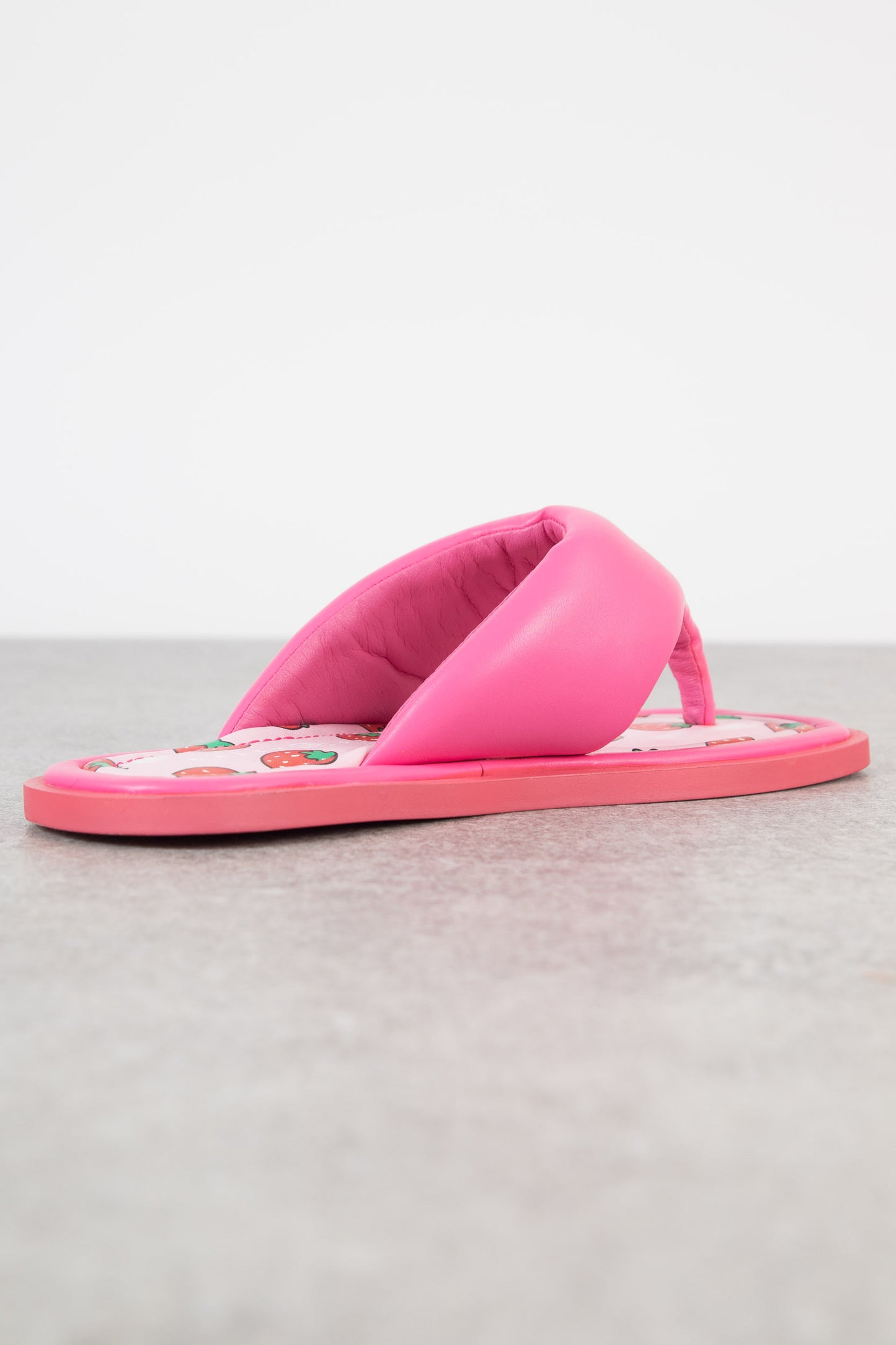 Strawberry Detail Sandal Pink