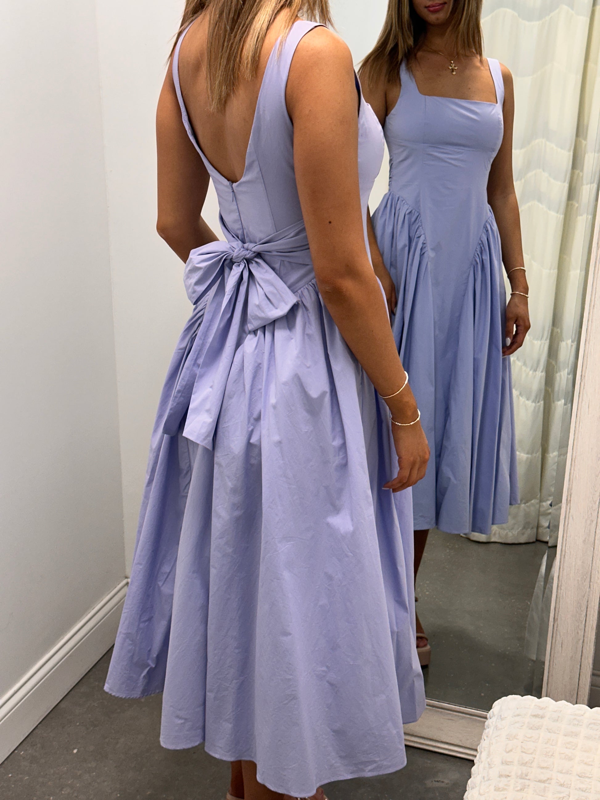 Vinya Poplin Drop Waist Dress The Fashion Spot Vinya Poplin Drop Waist Dress The Fashion Spot
