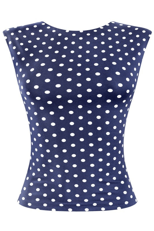 Sienna Polka Dot Top