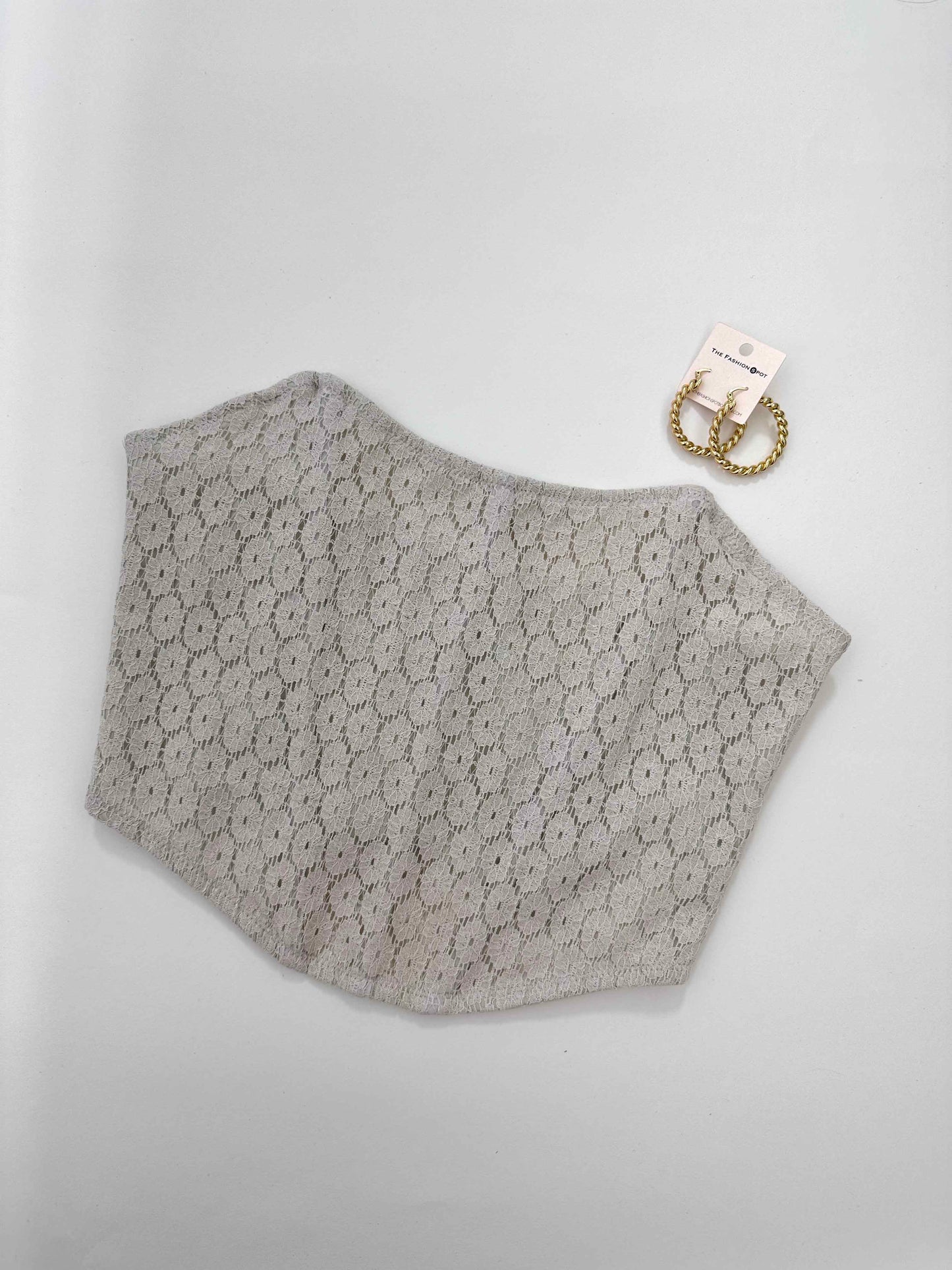 Ecco Crochet Lace Corset