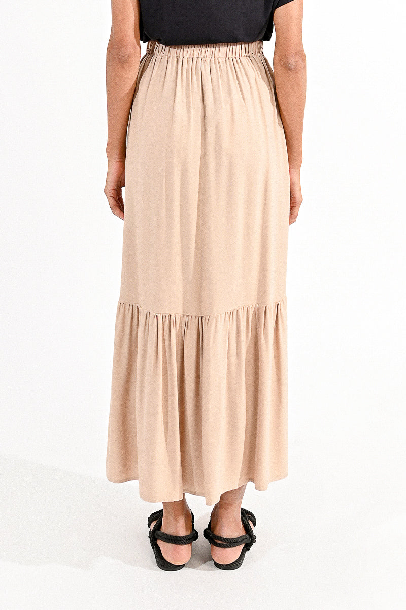 Tassel Ties Maxi Skirt