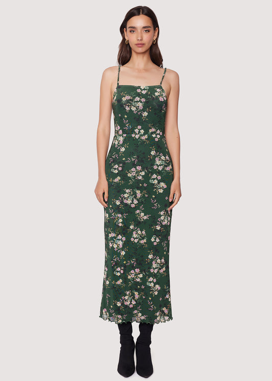 Annabel Rose Green Floral Maxi Dress