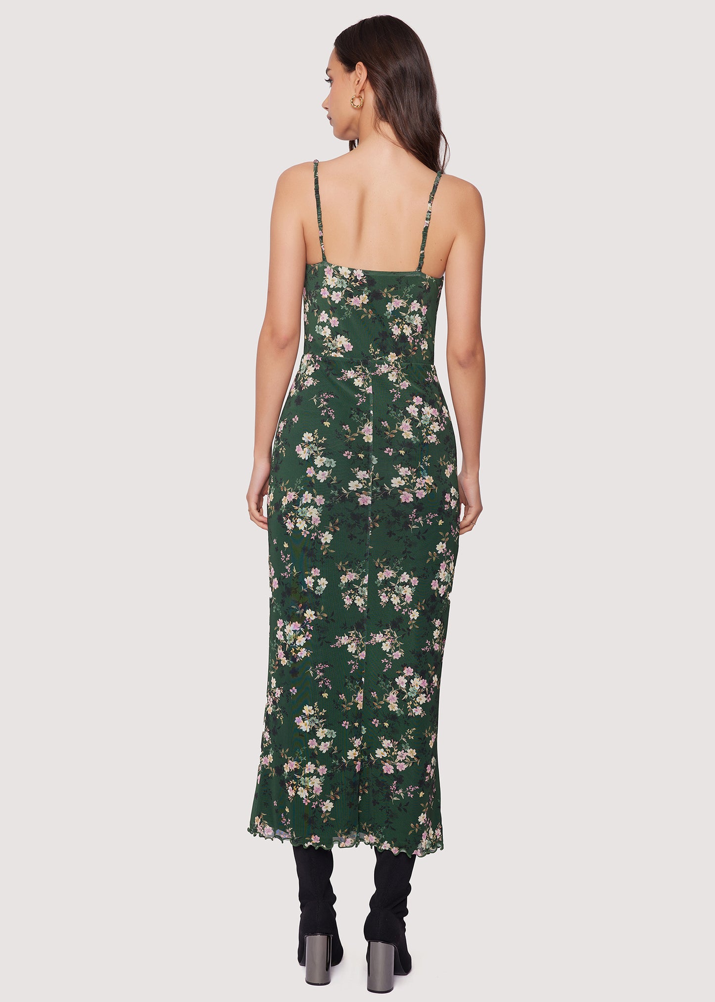 Annabel Rose Green Floral Maxi Dress