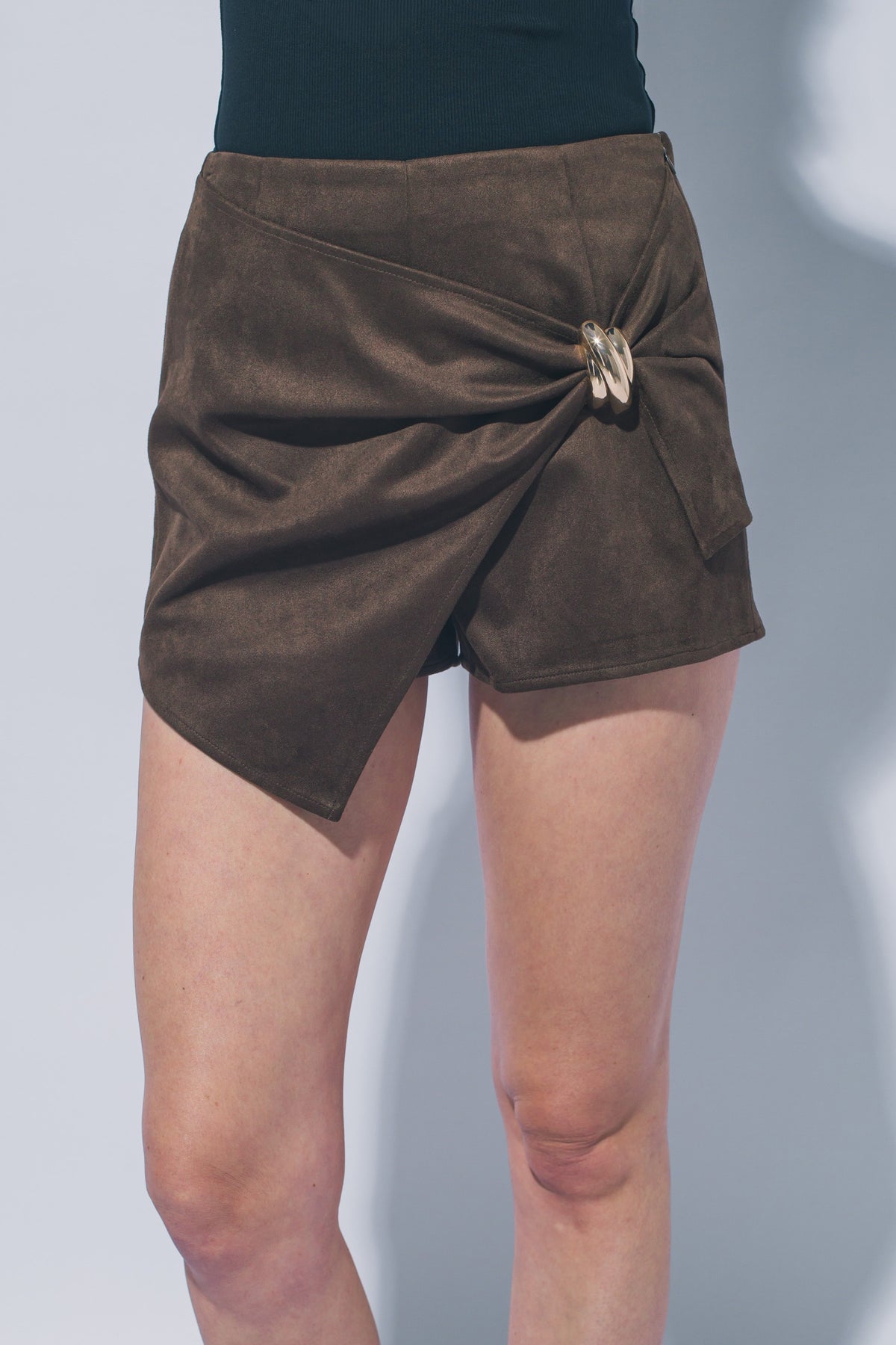 Gold Detail Mini Skort