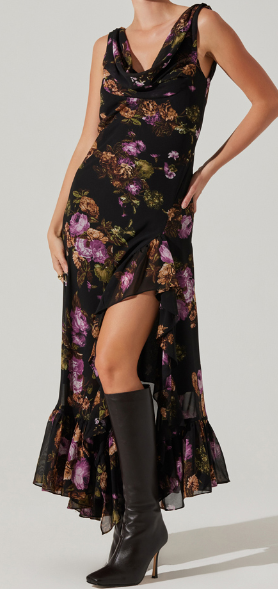 Cecilia Floral Maxi Dress