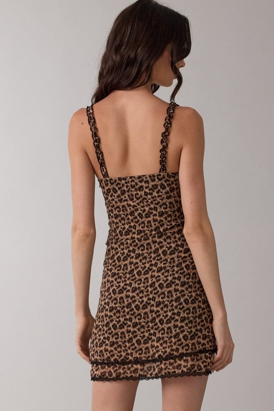 Leopard Mini Dress