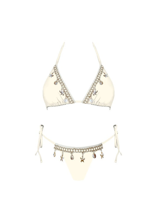 Midsummer Shell Triangle Bikini Set