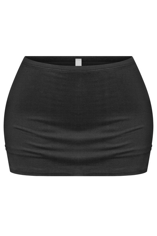 Mini Skort with Side Slit