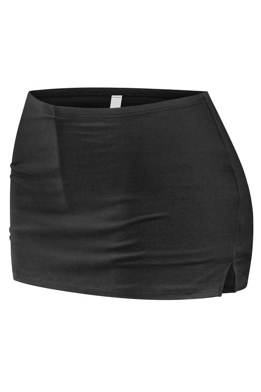 Mini Skort with Side Slit