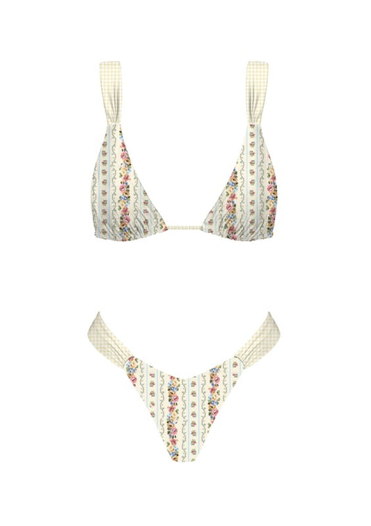 Summer Romance Floral Bikini Set