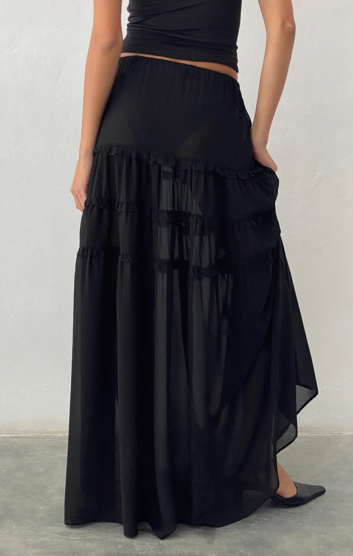 Norah Tiered Maxi Skirt
