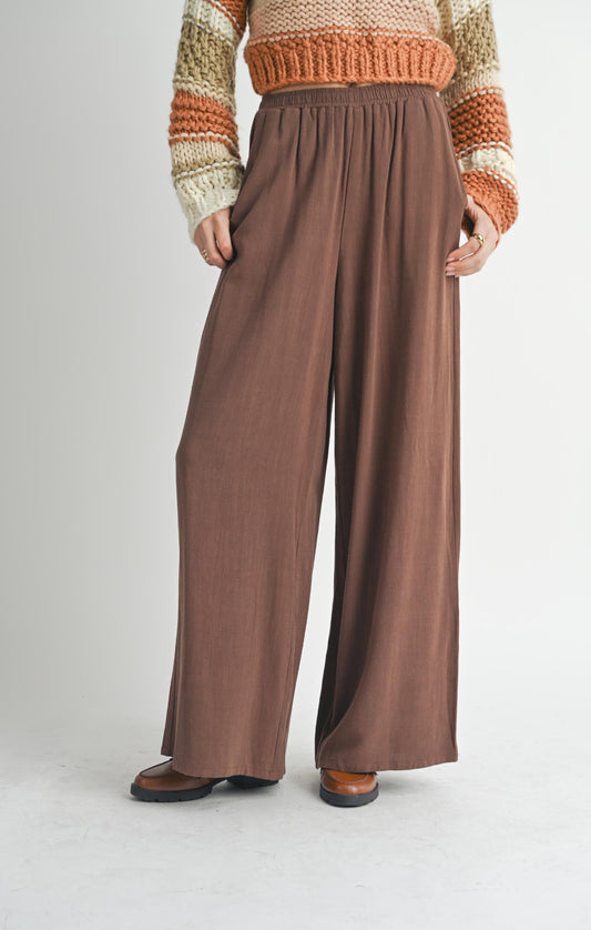 Sugarloaf Wide Leg Linen Pants