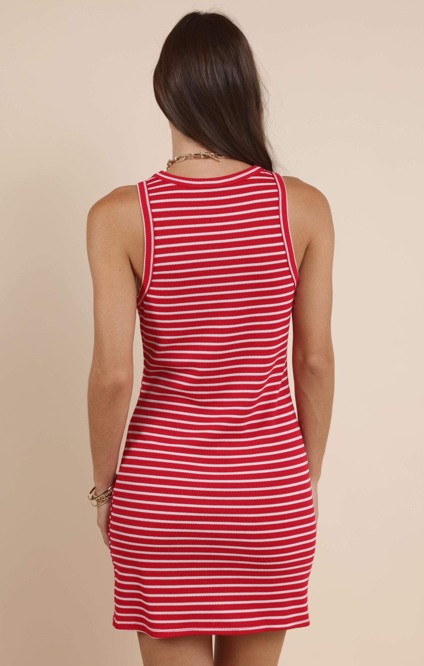Chase The Sun Striped Mini Dress