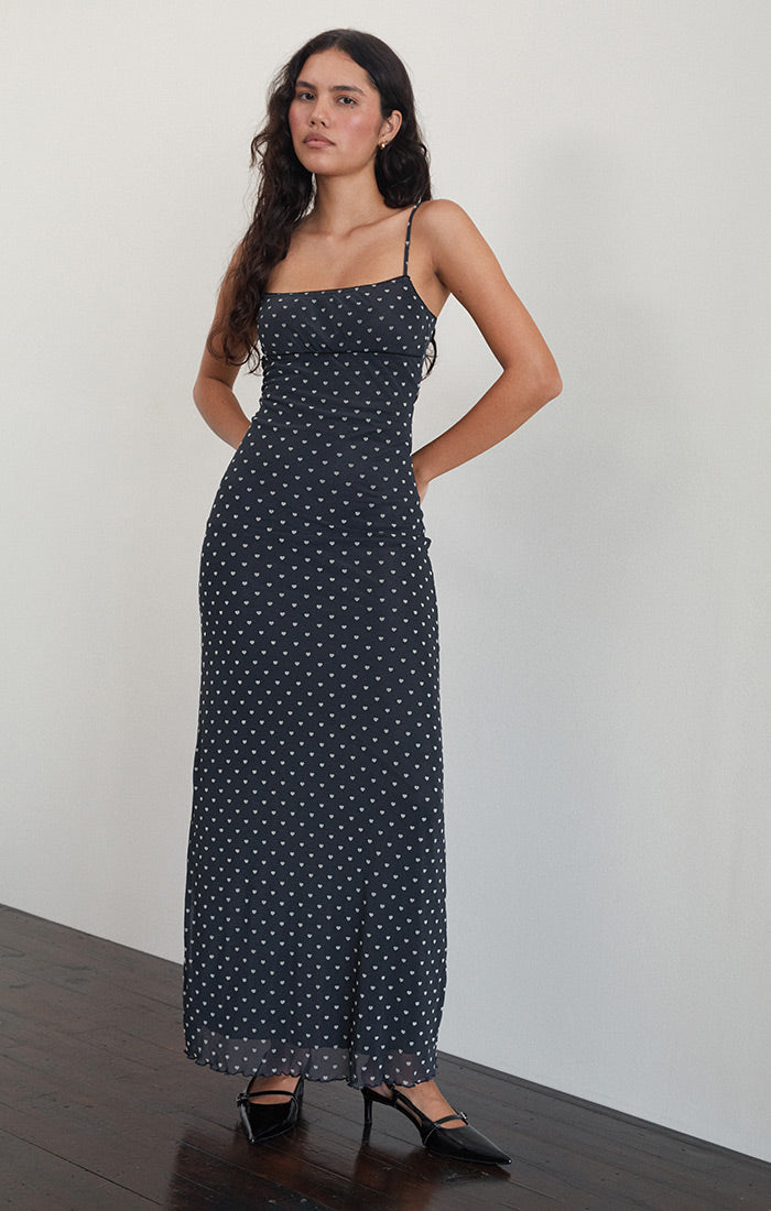 Darsih Heart Maxi Dress